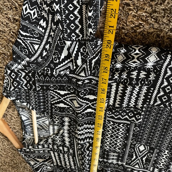 Mario Serrani‎ Italy Tunic Dress Bohemian Print Long Sleeve Casual M/M - Picture 6 of 7